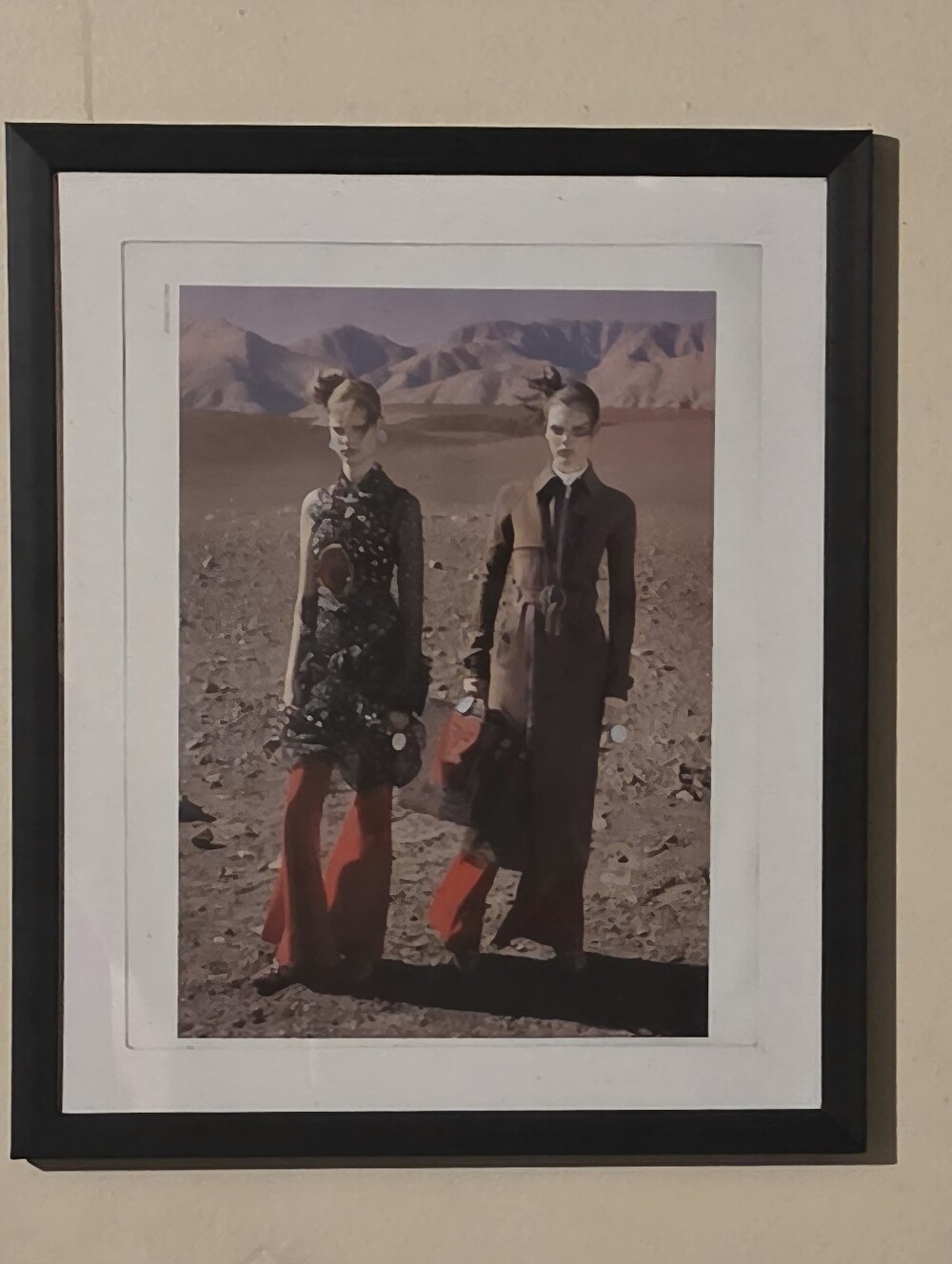 Framed Print Ad For Givenchy advertising campaign photo from Spring 2017 8"×10"